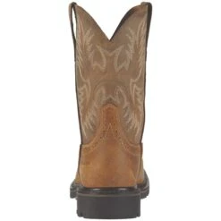 Ariat Boots: Men's Brown 10010134 Steel Toe Heat-Resistant EH Cowboy Boots 10 Ariat Boots: Men's Brown 10010134 Steel Toe Heat-Resistant EH Cowboy Boots -Georgia Boot Store 10010134 heel