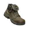 Keen Utility Boots: Men's 1026364 Military Olive Black Carbon Fiber Toe Roswell Mid 6" EH Work Boot -Georgia Boot Store 1026364 3q 1 edit