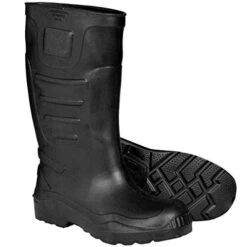 Tingley Boots: Unisex 21141 Black Airgo 15 IN Waterproof PVC Boot -Georgia Boot Store 21141