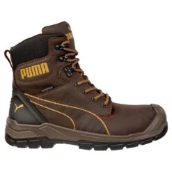 Puma Footwear: Men's 630655 400 Conquest 7 Inch CTX High EH Waterproof Boots -Georgia Boot Store 630655