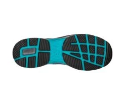 Puma Shoes: Women's 643905 Black Blue Composite-Fiberglass Toe Fuse Knit Work Shoe -Georgia Boot Store 643905 fuse knit blue wns low sole web