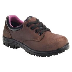 Avenger Shoes: Women's A7164 Foreman Comp Toe Waterproof EH Slip Resistant Oxfords -Georgia Boot Store 7164