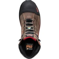 Timberland Pro Boots: Men's A1WSB Brown Red Bosshog Composite Toe Waterproof 6" Work Boot 10 Timberland Pro Boots: Men's A1WSB Brown Red Bosshog Composite Toe Waterproof 6" Work Boot -Georgia Boot Store a1wsb 2edit