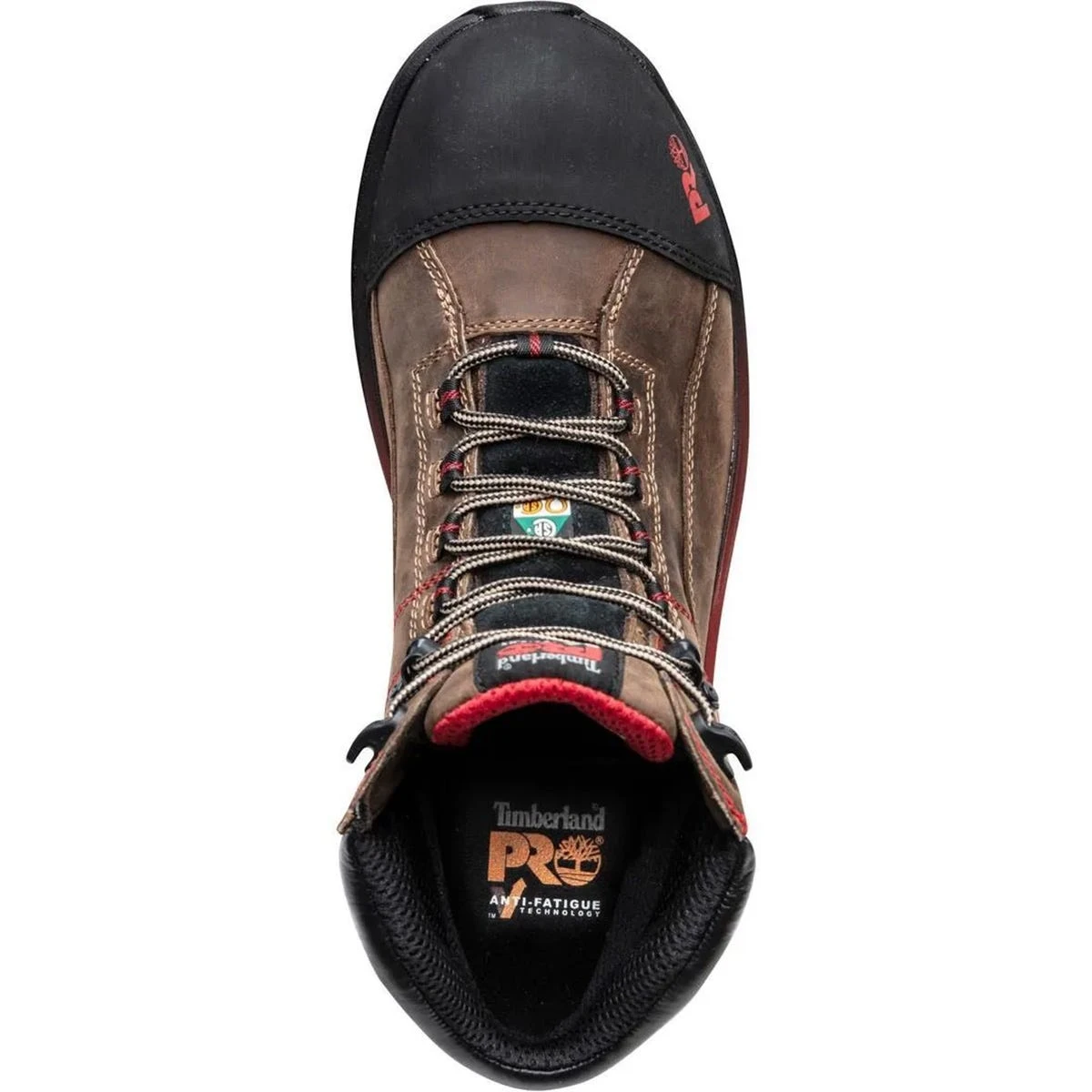 Timberland Pro Boots: Men's A1WSB Brown Red Bosshog Composite Toe Waterproof 6" Work Boot 6 Timberland Pro Boots: Men's A1WSB Brown Red Bosshog Composite Toe Waterproof 6" Work Boot - Image 4