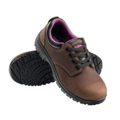Avenger Shoes: Women's A7164 Foreman Comp Toe Waterproof EH Slip Resistant Oxfords -Georgia Boot Store a7164 7 stack