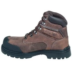 Avenger Boots: Men's Brown A7258 Steel Toe Waterproof Puncture Resistant Boots -Georgia Boot Store avenger a7258 i 01