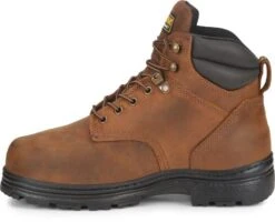 Carolina Boots: Men's CA3527 Brown Steel Toe Internal Met Guard EH Work Boots -Georgia Boot Store ca3527 500xauto instep