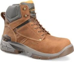 Carolina Boots: Men's CA5540 Real Brown Waterproof DUKE Carbon Composite Toe Work Boot -Georgia Boot Store ca5540