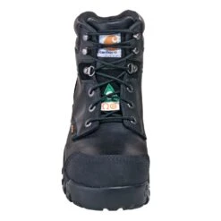 Carhartt Boots: Men's CMR6971 Black Waterproof Puncture-Resistant Composite Toe Boots -Georgia Boot Store carhartt cmr6971 f 01