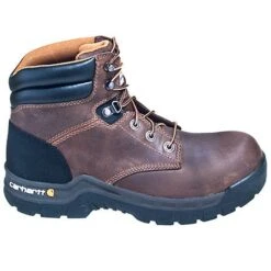 Carhartt Boots: Men's Brown CMF6066 Slip Resistant Leather Work Flex EH Boots -Georgia Boot Store carhartt footwear cmf6366 o 01 1