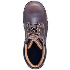 Carhartt Boots: Men's Brown CMF6066 Slip Resistant Leather Work Flex EH Boots -Georgia Boot Store carhartt footwear cmf6366 t 01 1