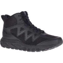 Georgia Boot Store 34 Bates Boots: Men's E01040 Black Rush Mid Tactical Athletic Work Boot
