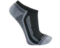 Gordini Carhartt Force Socks: Men's SL3283M BLK Black Midweight Low-Cut 3-Pack Socks