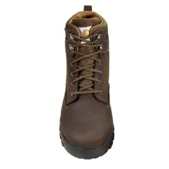 Black Diamond Carhartt Boots: Men's FF6213 Brown Steel Toe Rugged Flex 6" Waterproof Work Boot -Georgia Boot Store ff6213 m 5edit