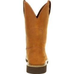 Georgia Boots: Men's Brown G5814 Farm & Ranch Wellington Boots -Georgia Boot Store g5814 4 large