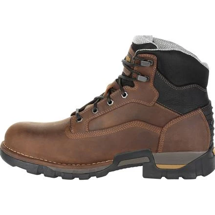 Georgia Boots: Men's GB00312 Brown EH Plain Toe Eagle One Waterproof Boots 5 Georgia Boots: Men's GB00312 Brown EH Plain Toe Eagle One Waterproof Boots - Image 3