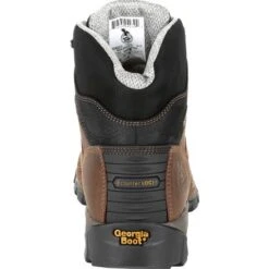 Georgia Boots: Men's GB00313 Brown EH Steel Toe Eagle One Waterproof Work Boots -Georgia Boot Store gb00313 4 large