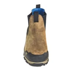 Georgia Boots: Waterproof Non-Metallic Men's GB00106 Brown Blue Collar Chelsea Romeo Boots -Georgia Boot Store georgia gb00106 f 01