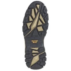 Georgia Boots: Waterproof Non-Metallic Men's GB00106 Brown Blue Collar Chelsea Romeo Boots