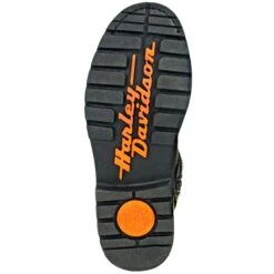 Harley Davidson Boots: Men's Black 95194 Booker Side Zip Boots -Georgia Boot Store harley davidson d95194 t 01 7