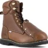 Iron Age Boots: Men's IA5015 Brown Steel Toe External Met Guard EH Work Boot 1 Iron Age Boots: Men's IA5015 Brown Steel Toe External Met Guard EH Work Boot -Georgia Boot Store ia5015 expand