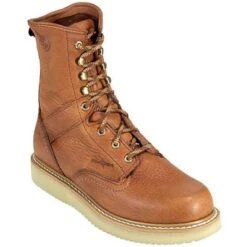 Georgia Boots: Men's G8342 Barracuda Gold EH Steel Toe Wedge Work Boots -Georgia Boot Store image 61046