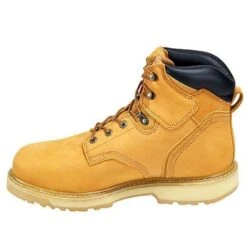 Timberland PRO Boots: Men's Pit Boss 33031 Wheat Nubuck 6" Steel Toe Work Boots -Georgia Boot Store image 64615