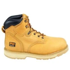 Timberland PRO Boots: Men's Pit Boss 33031 Wheat Nubuck 6" Steel Toe Work Boots -Georgia Boot Store image 64616