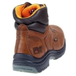 Timberland PRO Boots: Men's Brown 26063 TiTAN Safety Toe EH 6" Work Boots -Georgia Boot Store image 73518