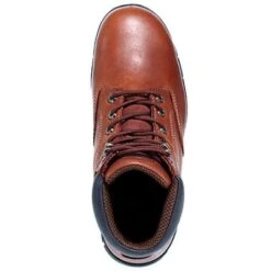Wolverine Boots: Men's Brown 4906 Harrison Soft Toe Lace Up Work Boots -Georgia Boot Store image 76672