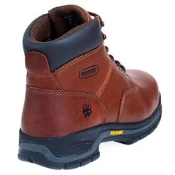 Wolverine Boots: Men's Brown 4906 Harrison Soft Toe Lace Up Work Boots -Georgia Boot Store image 76673