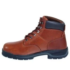 Wolverine Boots: Men's Brown 4906 Harrison Soft Toe Lace Up Work Boots -Georgia Boot Store image 76675