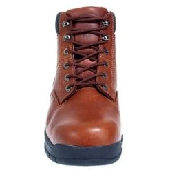 Wolverine Boots: Men's Brown 4906 Harrison Soft Toe Lace Up Work Boots -Georgia Boot Store image 76677