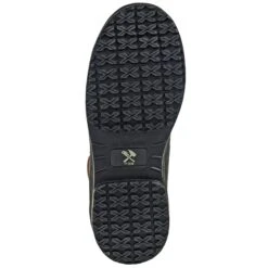 Iron Age Boots: Men's Black/Brown IA9650 Waterproof Steel Toe Boots