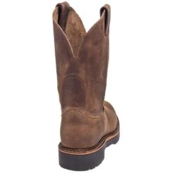 Justin Boots: Men's 4440 Gaucho Brown EH Wellington Boots -Georgia Boot Store justin 4440 b 01