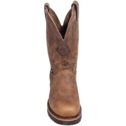 Justin Boots: Men's 4440 Gaucho Brown EH Wellington Boots -Georgia Boot Store justin 4440 f 01