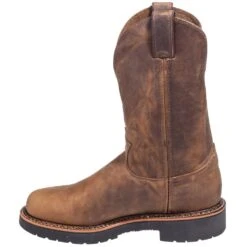 Justin Boots: Men's 4440 Gaucho Brown EH Wellington Boots -Georgia Boot Store justin 4440 i 01