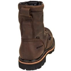 Justin Boots: Men's WK630 Brown Waterproof Composite Toe Met Guard Boots -Georgia Boot Store justin wk630 b 01 1