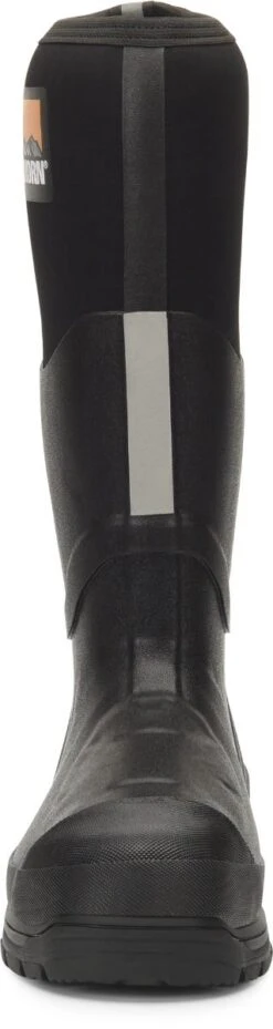 Matterhorn Boots: Men's CV12000 Black Steel Toe 10" Internal Metguard Waterproof Lace To Toe Work Boot -Georgia Boot Store mt202 500xauto toe 1