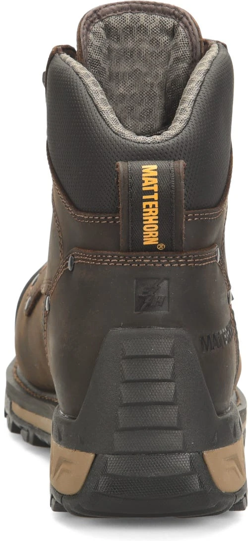 Matterhorn Boots: Men's MT2561 Brown Composite Toe Maximus 2.0 6" Waterproof Work Boot 6 Matterhorn Boots: Men's MT2561 Brown Composite Toe Maximus 2.0 6" Waterproof Work Boot - Image 4
