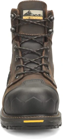 Matterhorn Boots: Men's MT2561 Brown Composite Toe Maximus 2.0 6" Waterproof Work Boot 13 Matterhorn Boots: Men's MT2561 Brown Composite Toe Maximus 2.0 6" Waterproof Work Boot -Georgia Boot Store mt2561 500xauto toe