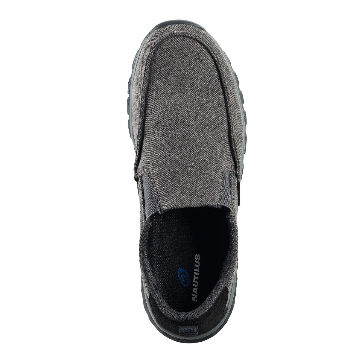 Nautilus Shoes: Men's N1611 Charcoal Aluminum Toe EH Slip Resistant Slip On Lightweight Shoe 5 Nautilus Shoes: Men's N1611 Charcoal Aluminum Toe EH Slip Resistant Slip On Lightweight Shoe - Image 3