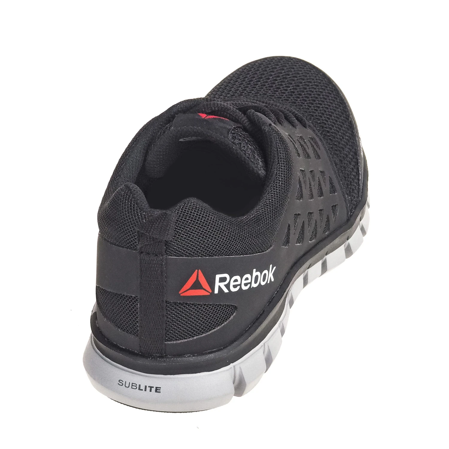 Reebok Shoes: Women's RB041 Black Alloy Toe EH Athletic Sublite Cushion Work Shoes 3 Reebok Shoes: Women's RB041 Black Alloy Toe EH Athletic Sublite Cushion Work Shoes