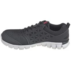 Reebok Shoes: Women's RB041 Black Alloy Toe EH Athletic Sublite Cushion Work Shoes 11 Reebok Shoes: Women's RB041 Black Alloy Toe EH Athletic Sublite Cushion Work Shoes -Georgia Boot Store reebok rb4041 i 01 1