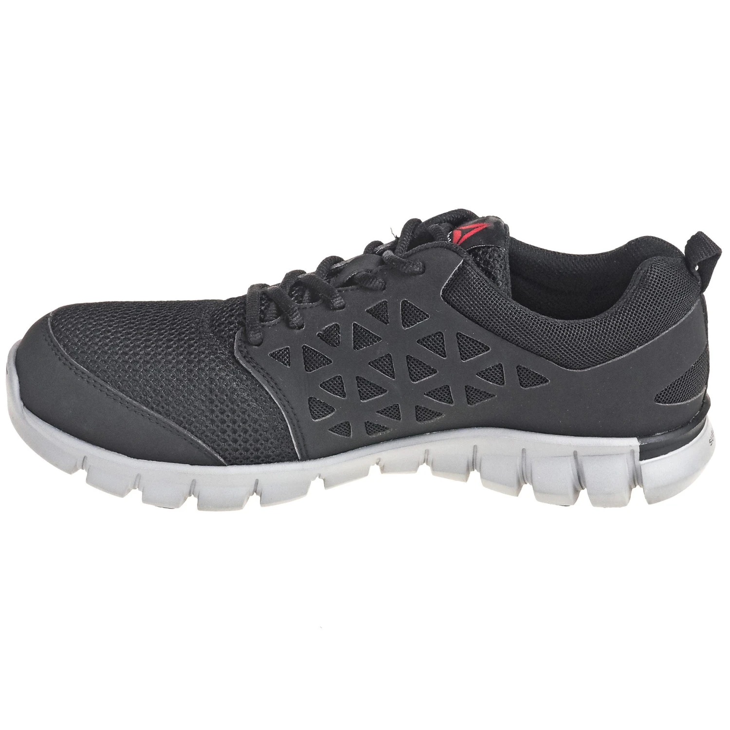 Reebok Shoes: Women's RB041 Black Alloy Toe EH Athletic Sublite Cushion Work Shoes 5 Reebok Shoes: Women's RB041 Black Alloy Toe EH Athletic Sublite Cushion Work Shoes - Image 3