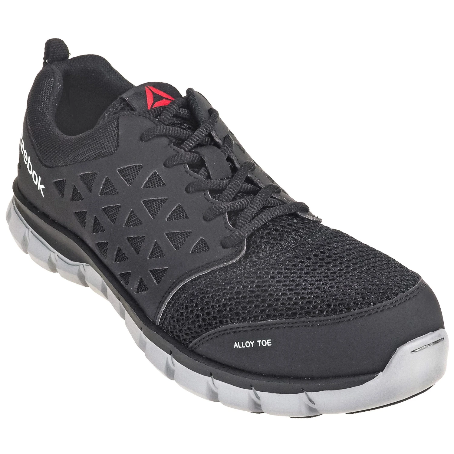 Reebok Shoes: Women's RB041 Black Alloy Toe EH Athletic Sublite Cushion Work Shoes 7 Reebok Shoes: Women's RB041 Black Alloy Toe EH Athletic Sublite Cushion Work Shoes - Image 5
