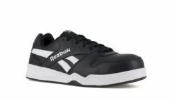 Reebok Shoes: Men's RB4162 Black/White Composite Toe EH Slip Resistant Low Cut Work Sneaker