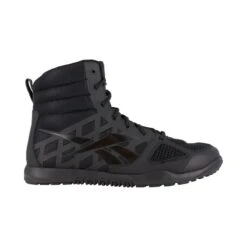 Reebok Boots: Men's RB7120 Black 6 Inch Nano Tactical EH Soft Toe Work Boot -Georgia Boot Store reebok rb7120 nano tactical 01
