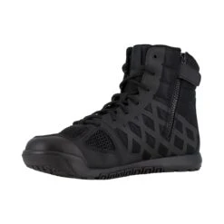 Reebok Boots: Men's RB7120 Black 6 Inch Nano Tactical EH Soft Toe Work Boot -Georgia Boot Store reebok rb7120 nano tactical 03
