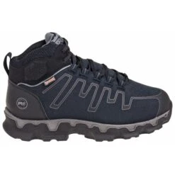 Timberland PRO Boots: Men's Black TB0A1GHM 001 Internal Met Guard Powertrain Sport Boots -Georgia Boot Store timberland a1ghm001 o 01